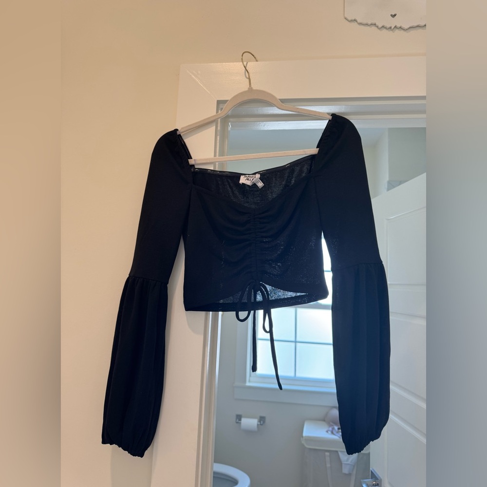 Black princess polly top